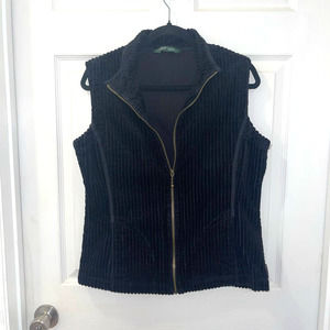 Woolrich 100%‎ cotton (heavier weight) vest black Medium